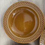 Set of 12 Pagnossin earthenware plates