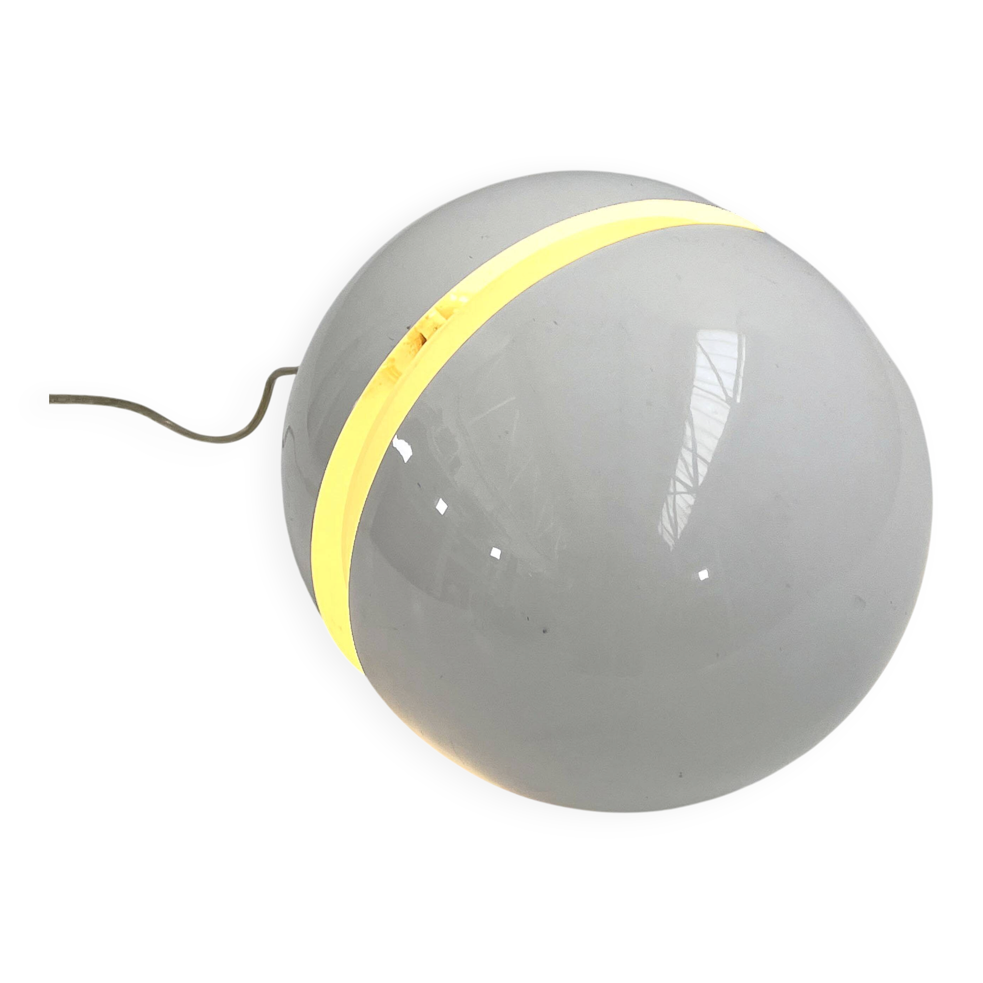 White Sphera Table Lamp by Andrea Modica for Lumess, 1970