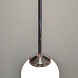 Art Deco opaline ball pendant light circa 1930