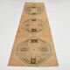 Tapis de couloir vintage taupe, 92 x 321 cm