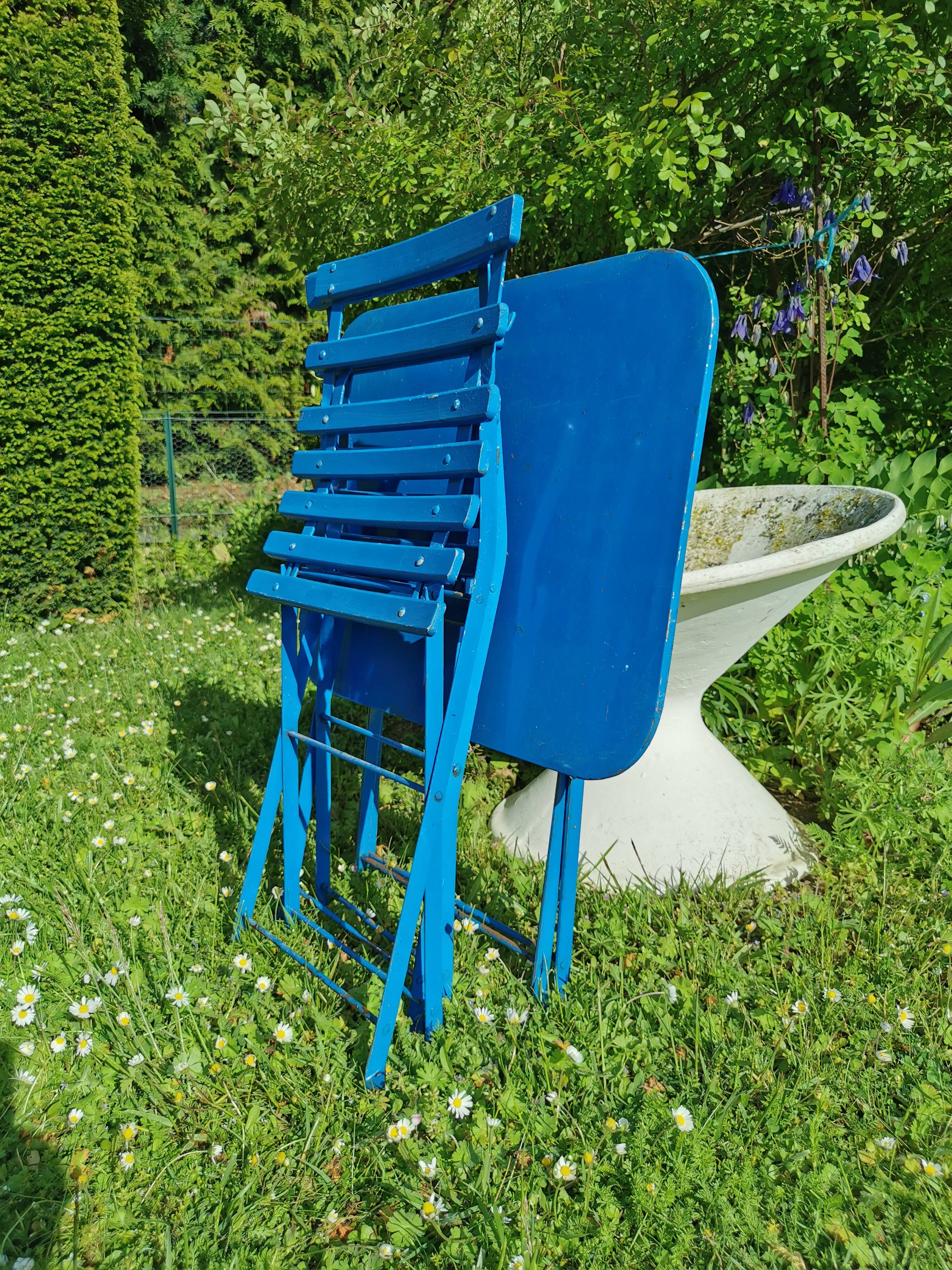 Vintage children's garden furniture