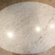 Calacatta marble coffee table by Eero Saarinen for Knoll, 70's.