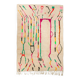 Tapis berbère azilal multicolore