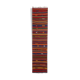 Striped turkish kilim runner rug 66 x 281 cm