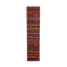 Striped turkish kilim runner rug 66 x 281 cm