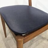 Six vintage Scandinavian chairs