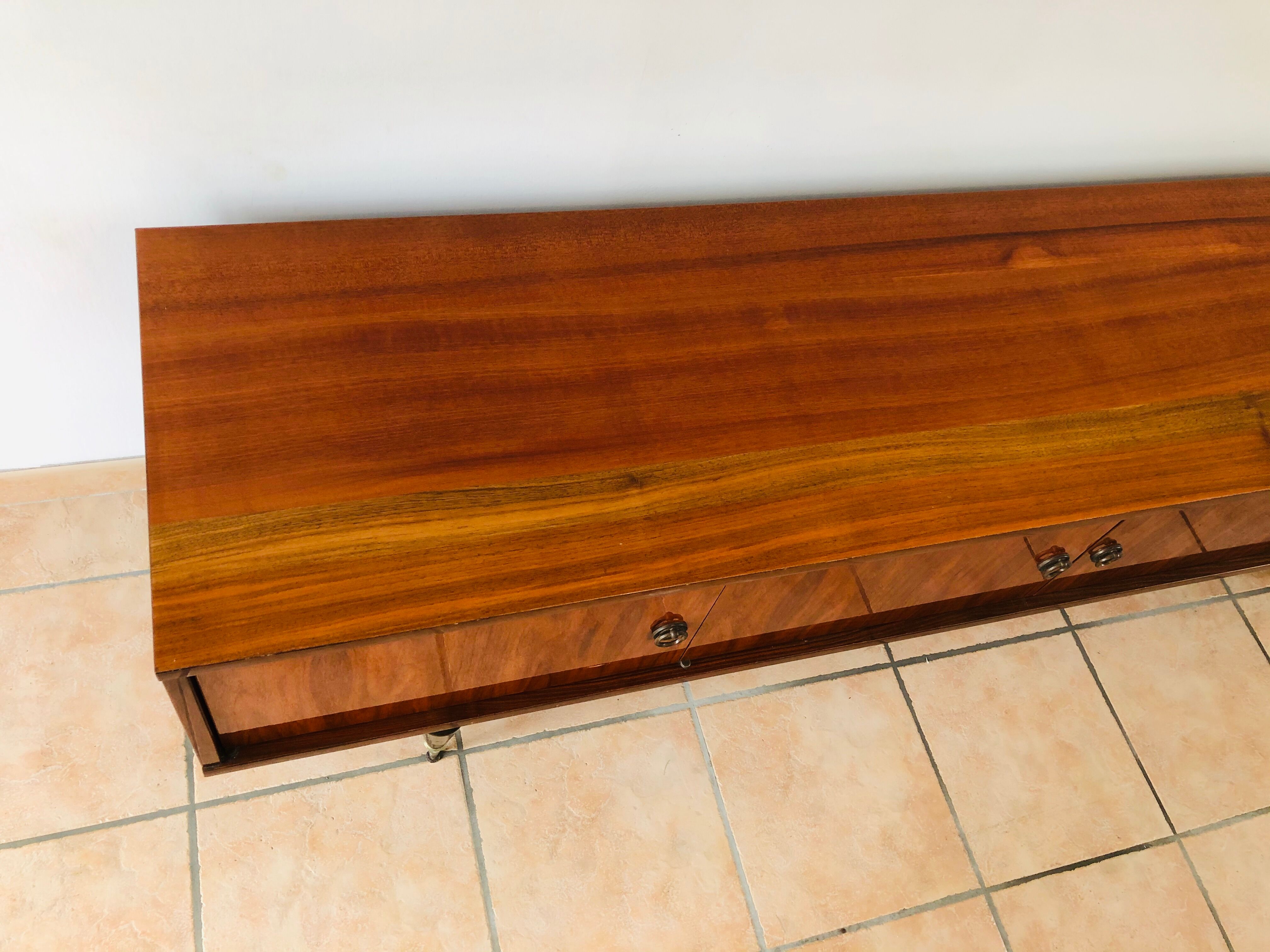 Vintage rosewood low sideboard 1969
