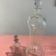 2 Holmegaard glass carafes