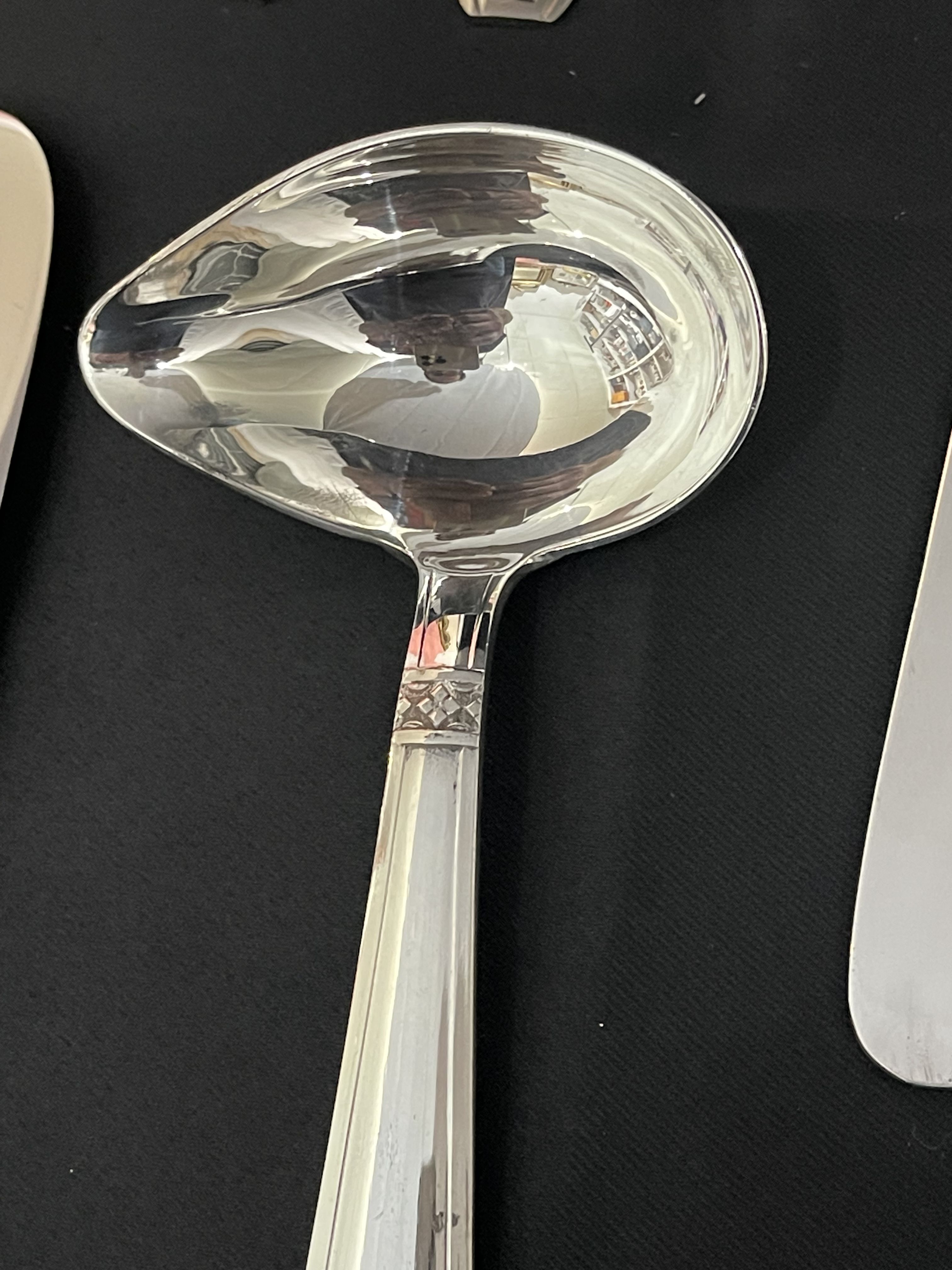 Cutlery 143 pieces Grand Prix de Monaco art deco with silversmith