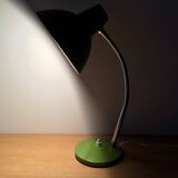 Vintage apple green desk lamp