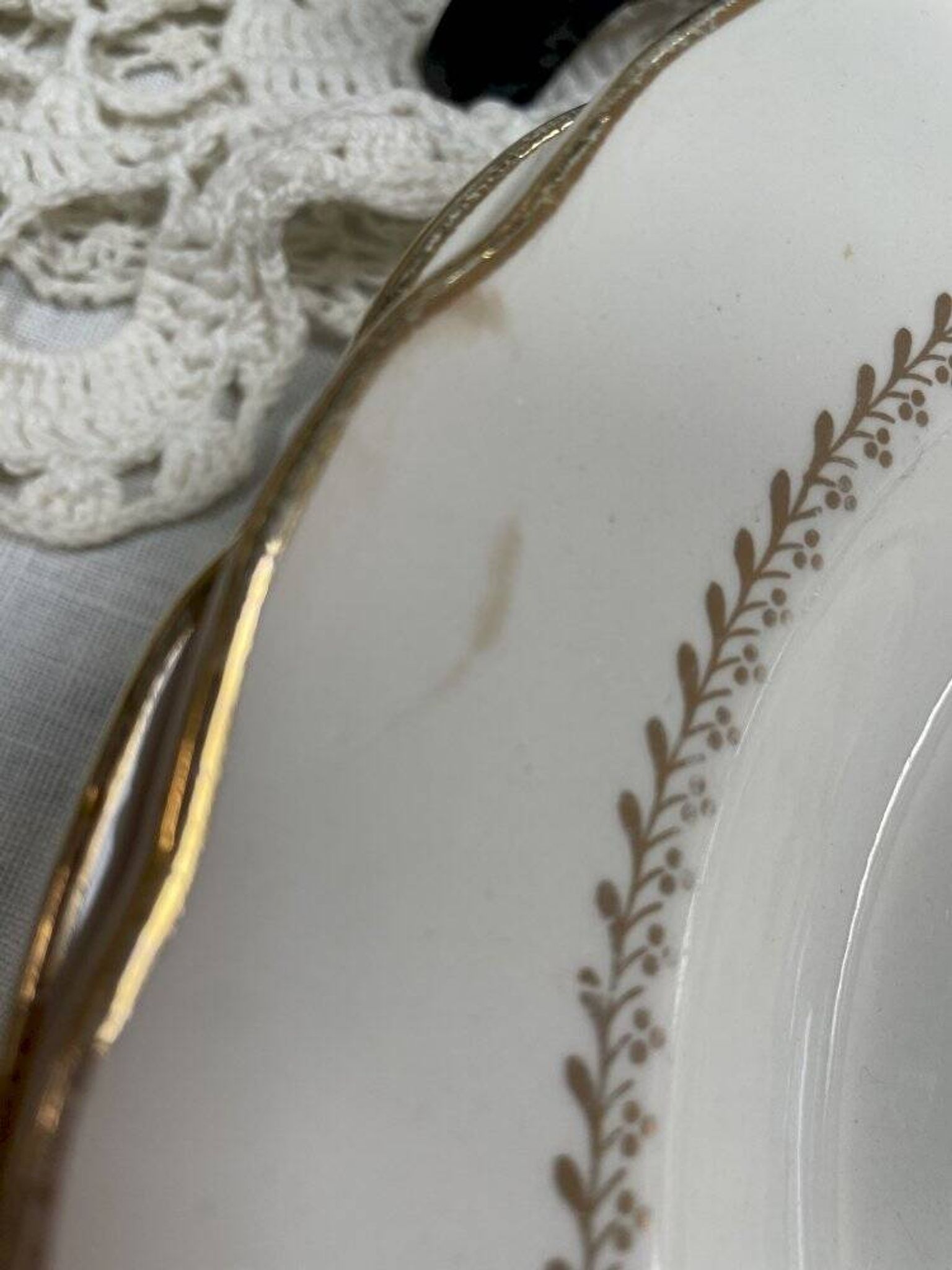 Set of 4 deep plates Gien Tokio diameter 23 cm