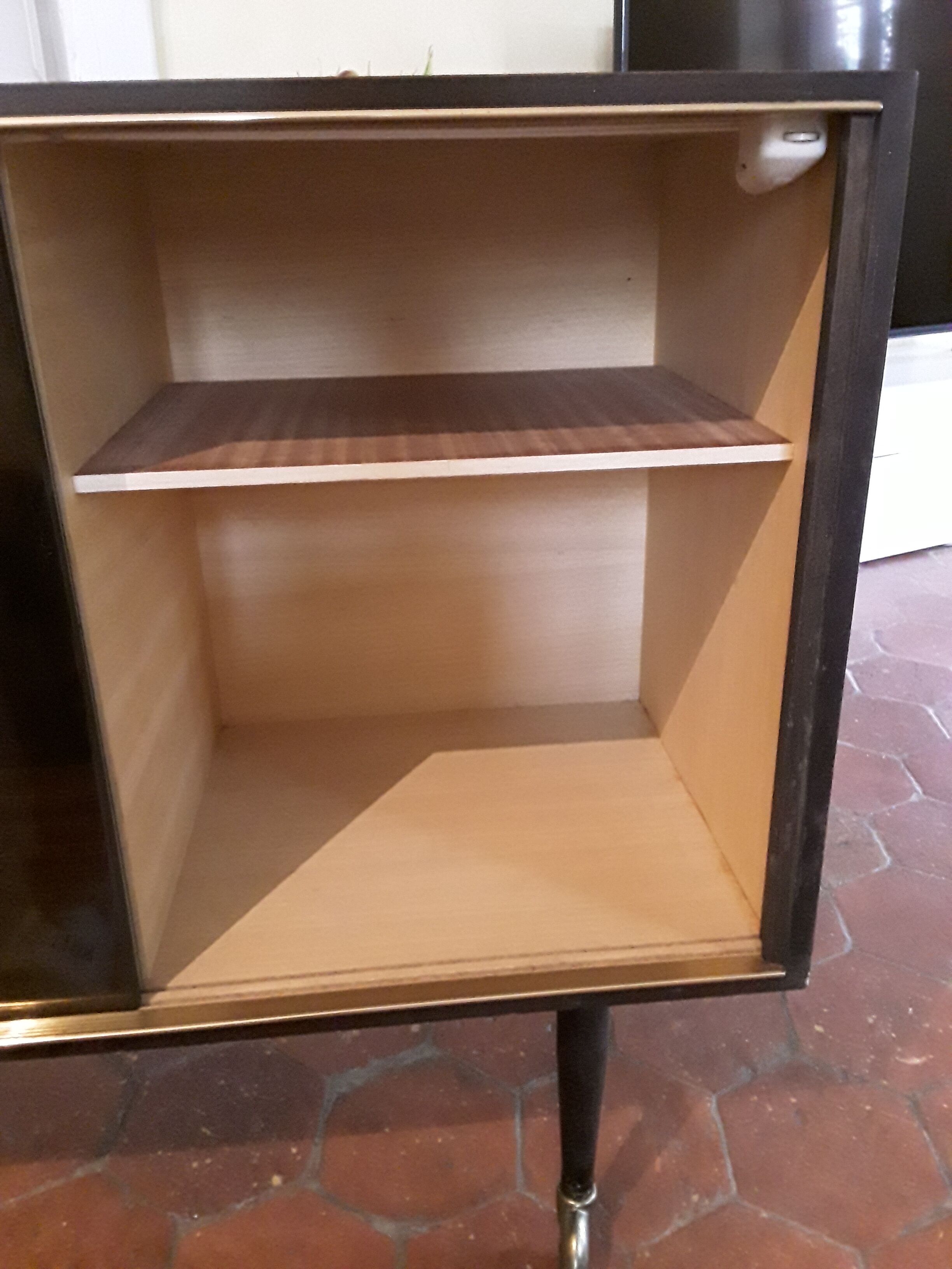 Meuble bar en formica vintage