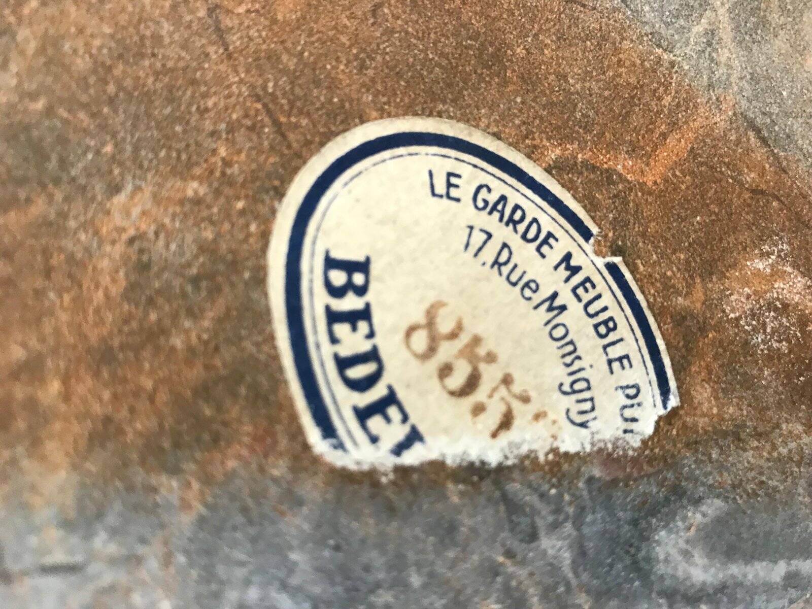 Large Art Deco Sideboard in Amboyna Root and Rosewood, Paris, 1925