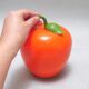 70s orange ice cube