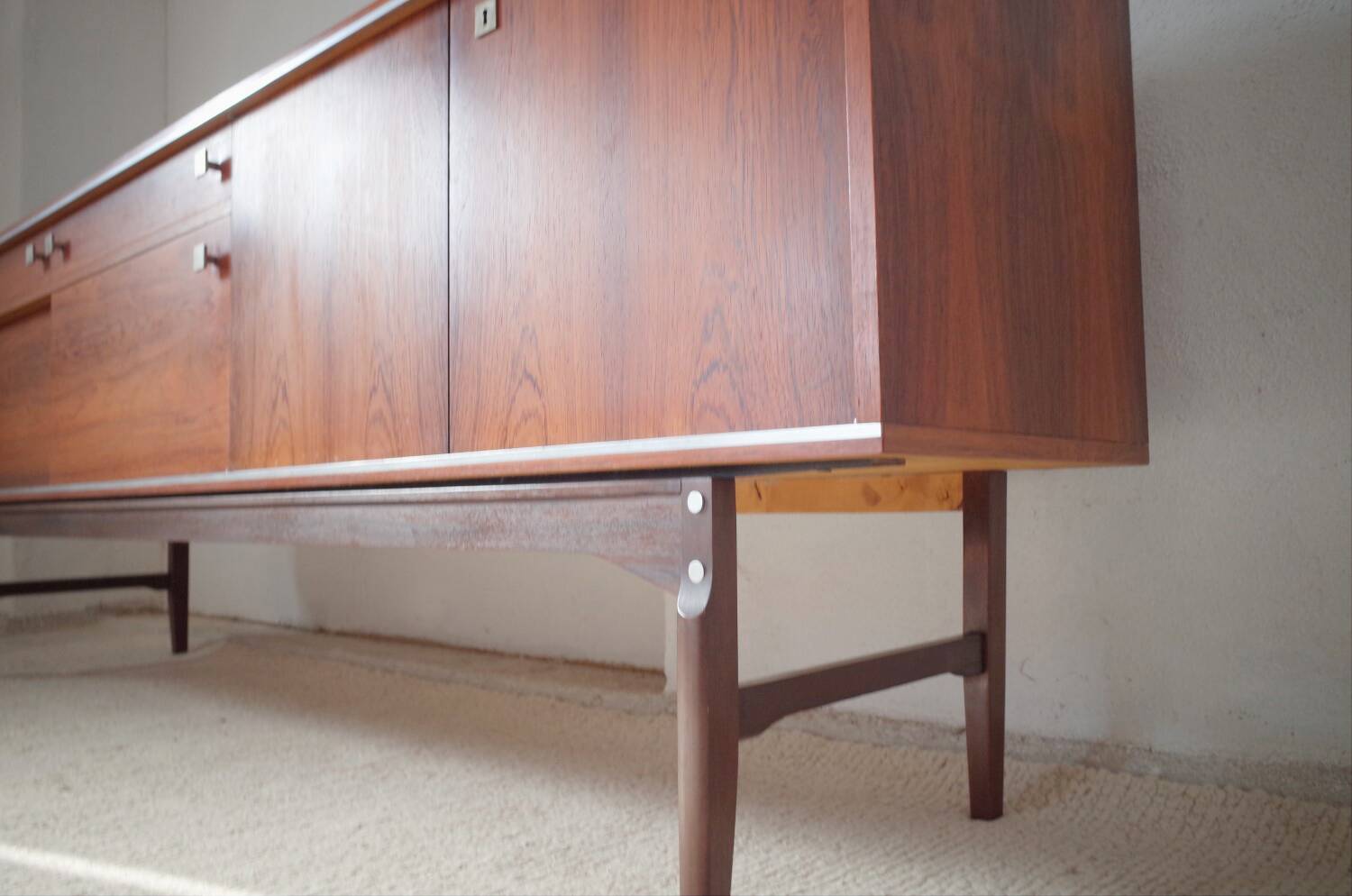Large Vintage rosewood sideboard, 1960s