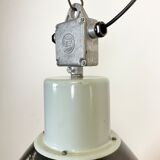 Large Industrial Enamel Factory Pendant Lamp from Elektrosvit, 1960s
