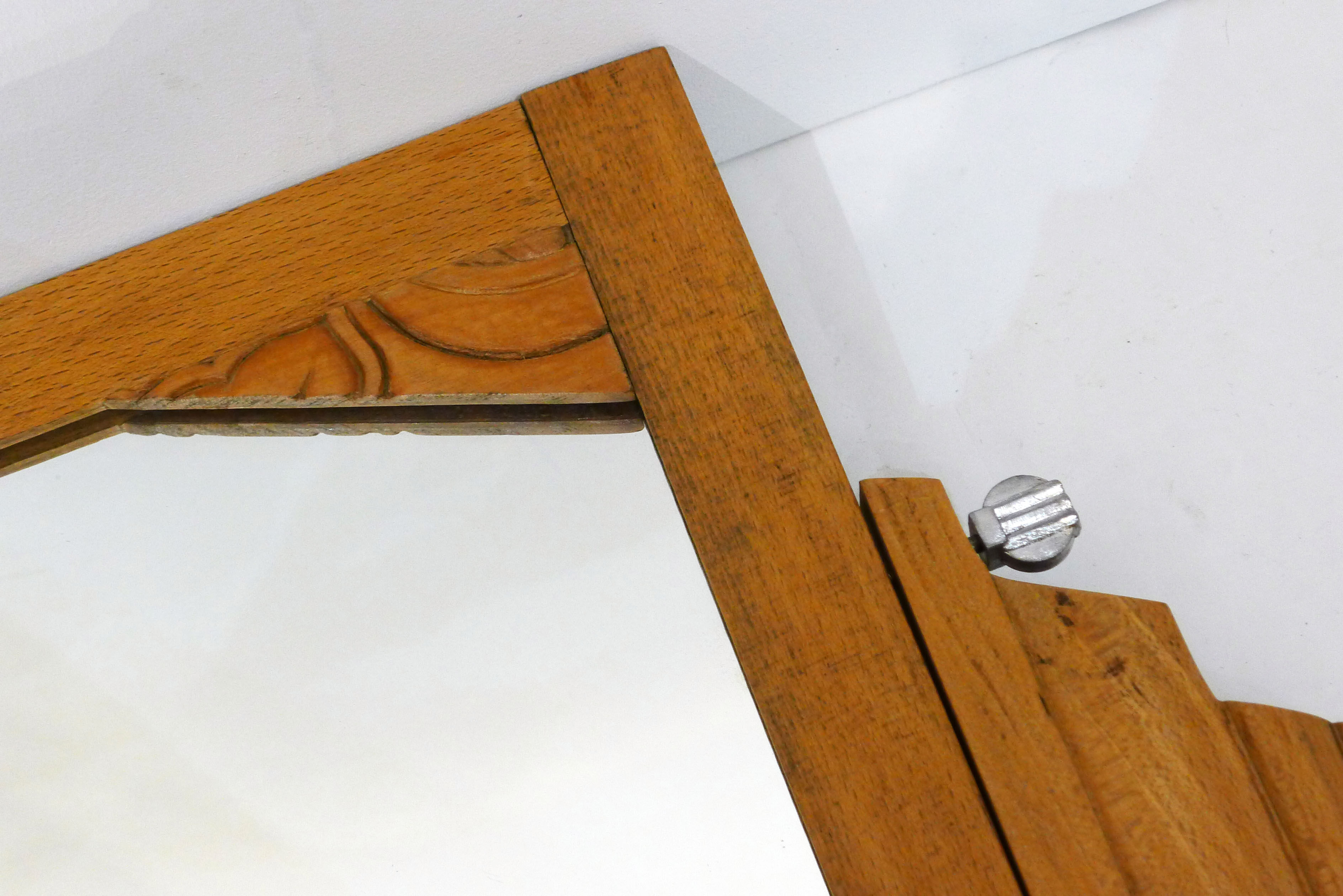 Art Deco dressing table mirror 60x39cm