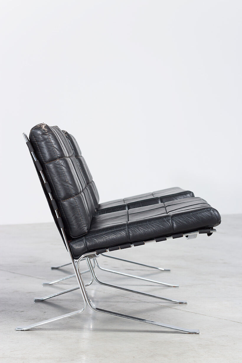 Olivier Mourgue pair of armchairs Joker Airborne 1960