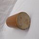 Light brown stoneware bottle