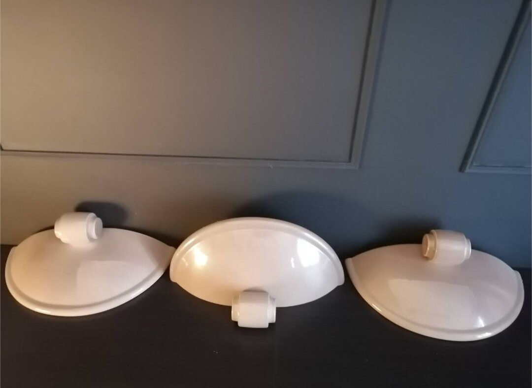 Art Deco style appliques "Kotska"