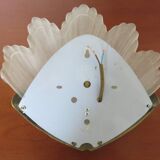 Art deco "shell" wall lamp