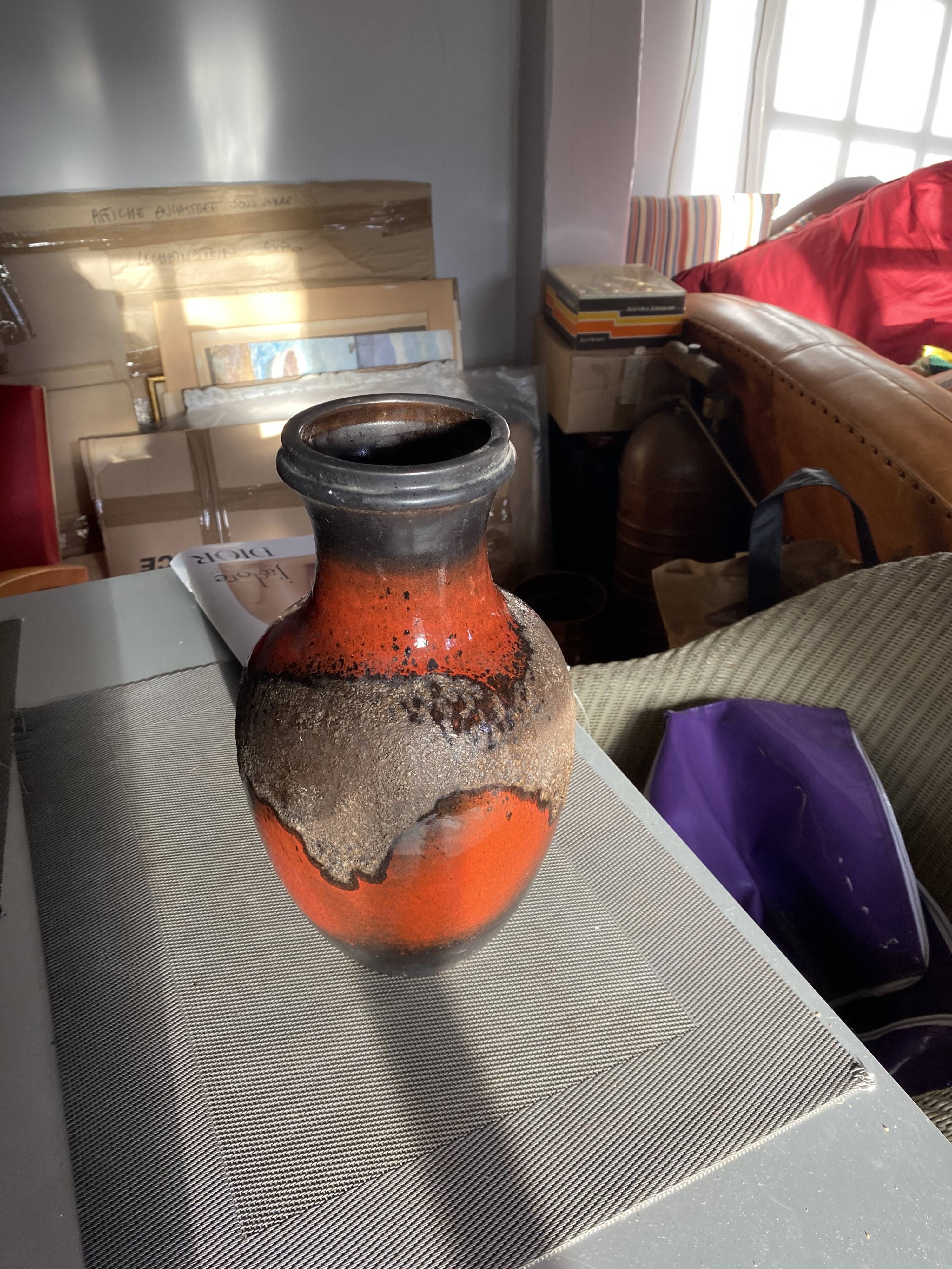 Vase fat lava Carstens Tonnieshof