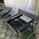 Pair of Wassily armchairs by Marcel Breuer