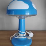 Ikea Skojig blue lamp
