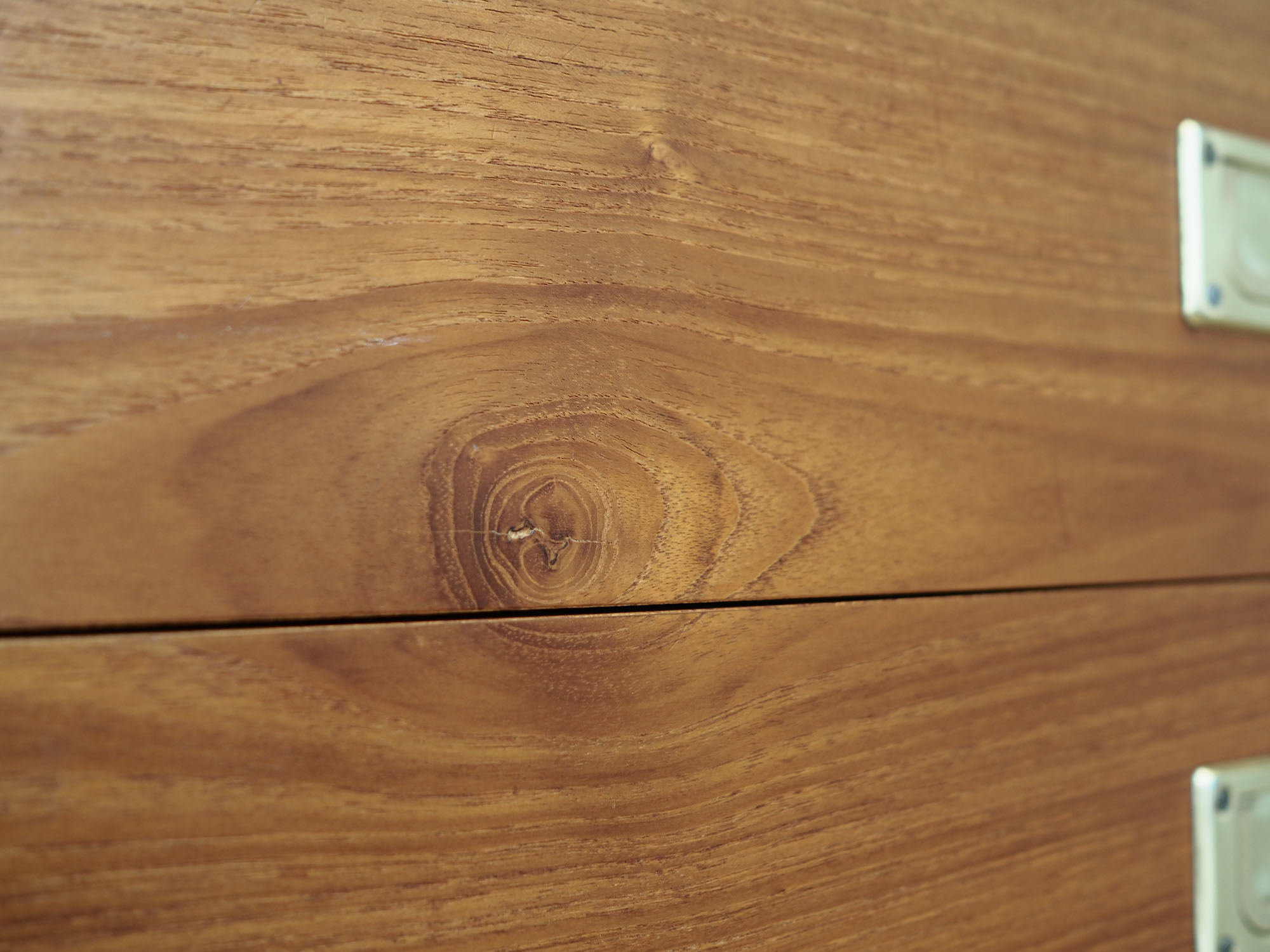 Commode en cerise, années 70, design danois, fabriqué au Danemark