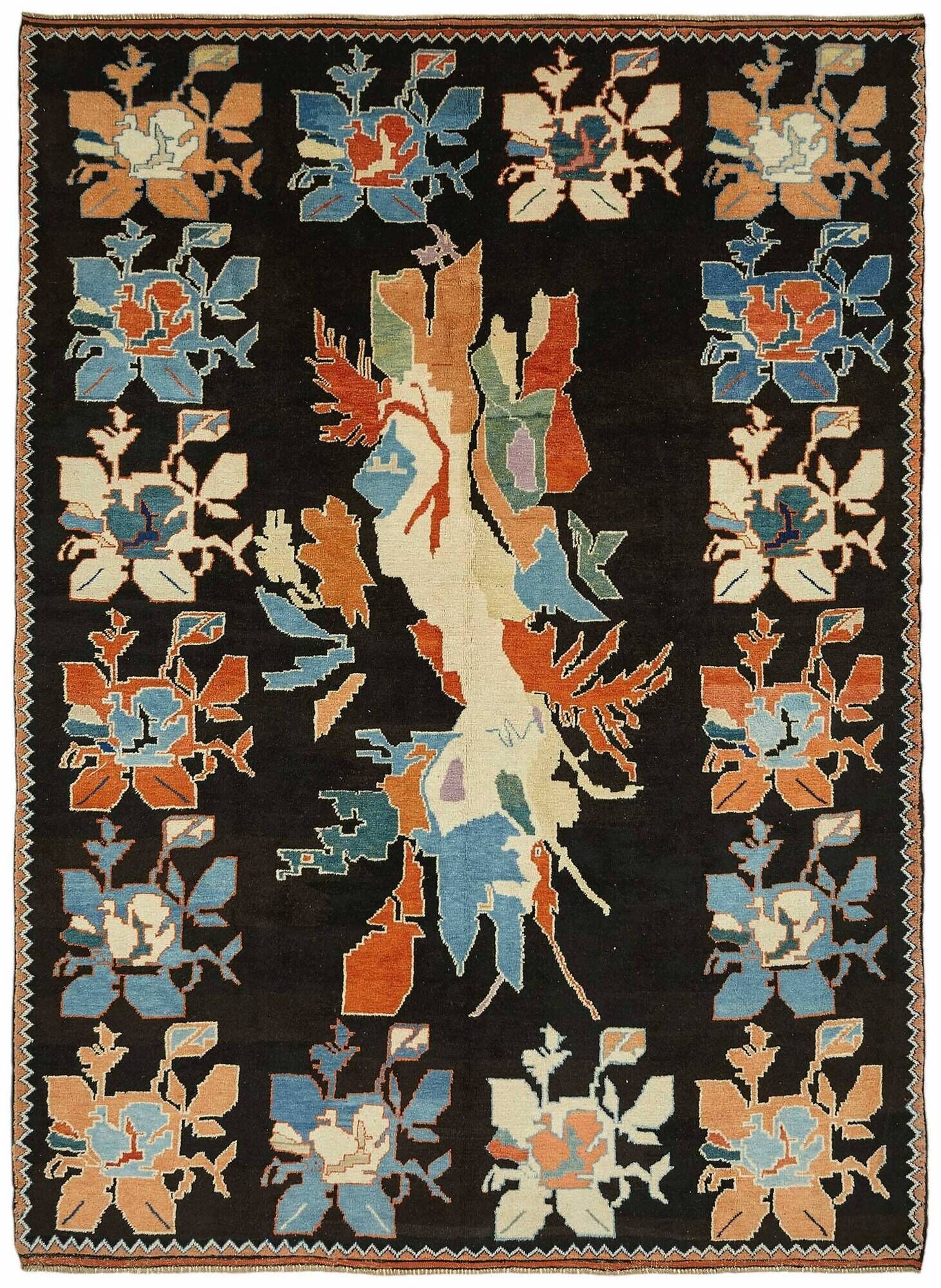 Turkish Handknotted Wool Oushak Rug 250 cm x 337 cm