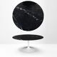 Original Knoll Tulip dining table (152cm) Nero Marquina glossy LIKE NEW!!