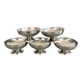 Stainless steel ice cream cup set