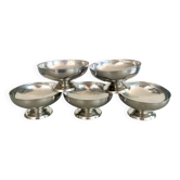Stainless steel ice cream cup set
