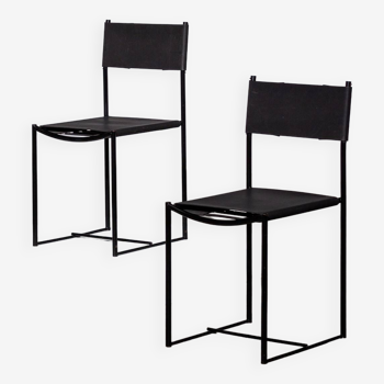 Pair of chairs from the Spaghetti collection designed by Giandomenico Belotti 1970