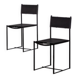 Pair of chairs from the Spaghetti collection designed by Giandomenico Belotti 1970