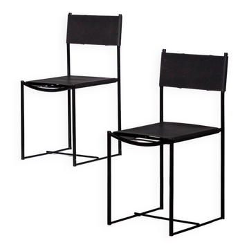 Pair of chairs from the Spaghetti collection designed by Giandomenico Belotti 1970