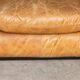 Vintage 20thc pair of italian leather lounge chairs by rossi di albizzate