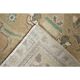 Tapis de zone vintage persan fait main en laine et coton des années 1970 285x397