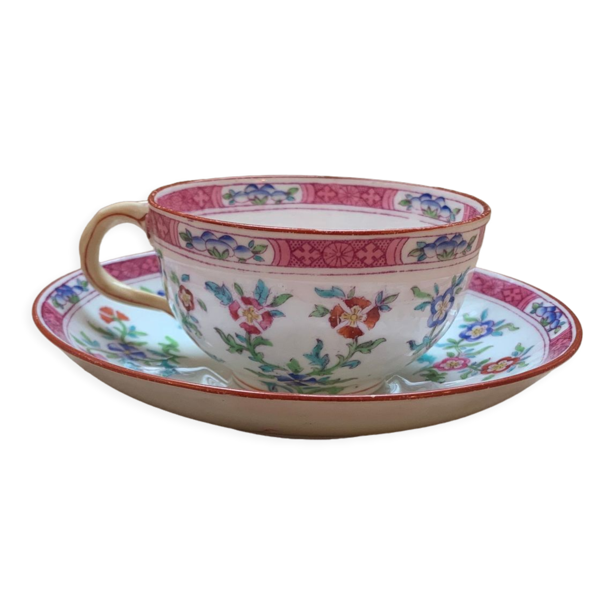 Minton English porcelain cup and sub-cup