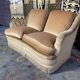 Gold velvet toad sofa