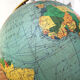 Globe terrestre ancien George Philip & Son