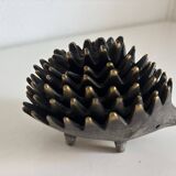 Vintage 1950 hedgehog ashtrays by Walter Bosse for Hertha Baller