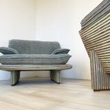 Fauteuil Grand Post Moderne des années 1980