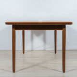 Table à manger extensible danoise en teck, années 1960