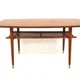 Table basse scandinave en teck, Suède, 1960