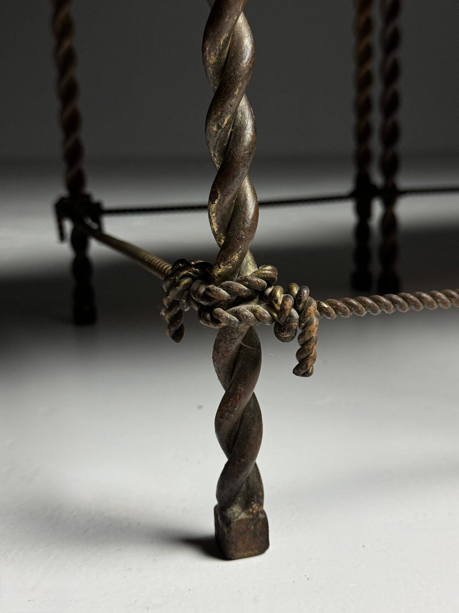 Rope nesting tables