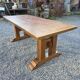 Oak farmhouse table