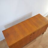 Mid-Century Andre Monpoix 1967 Teak Sideboard