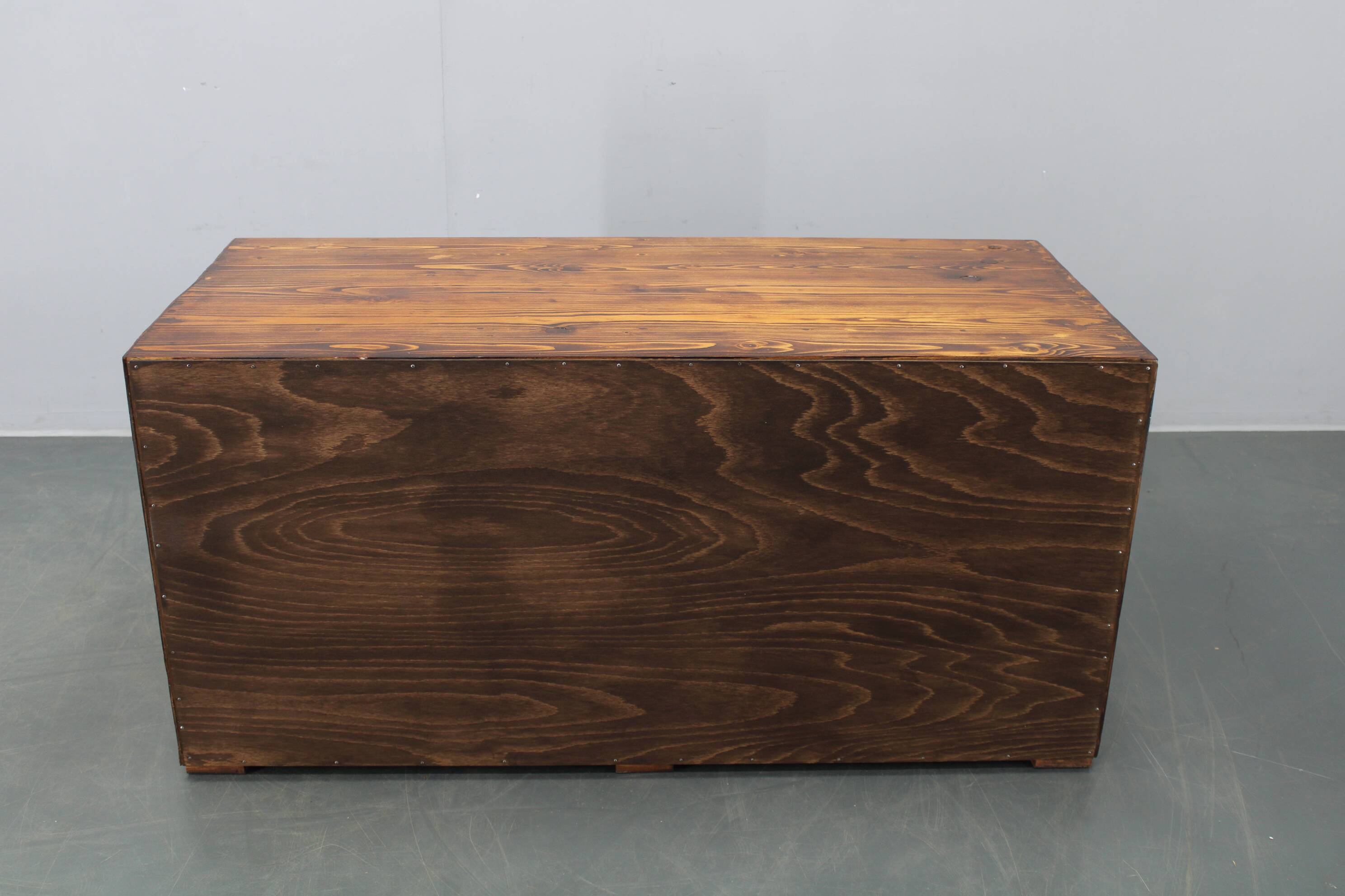 1940s Czechoslovak industrial bank drawer cabinet