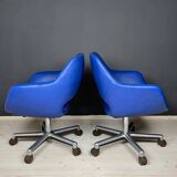 Set of mid-century office chairs by Stol Kamnik, Yugoslavia, 1980s Set of 2